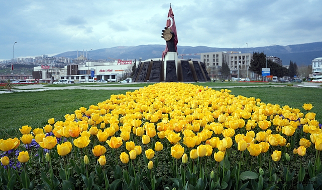Kahramanmaraş’ta Kavşaklar çiçek açtı!