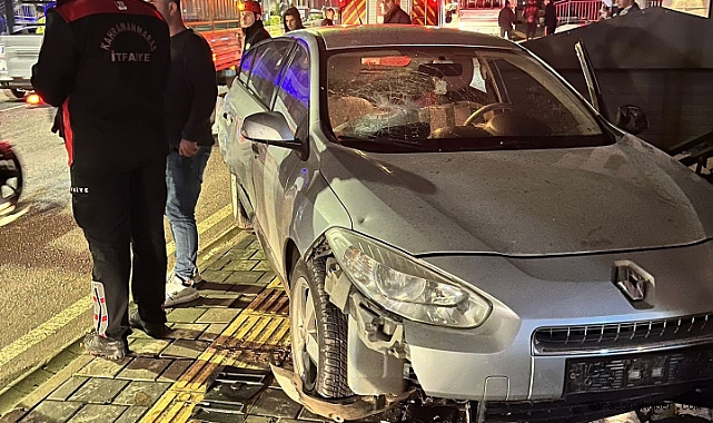 Kahramanmaraş’ta Korkutan Kaza: 5 Kişi Araçlarda Sıkıştı!