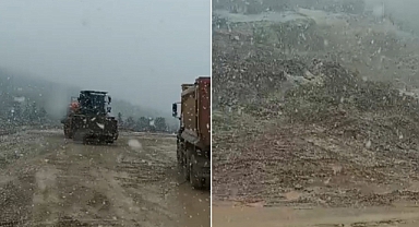 Kahramanmaraş’ta Nisan ayında kar sürprizi!