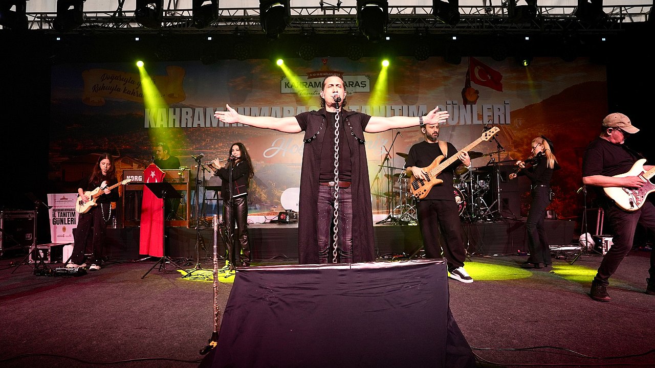 Kahramanmaraş Tanıtım Günleri’nde Kıraçla Müzik Ziyafeti!