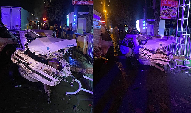 Kahramanmaraş-Türkoğlu’nda Feci Kaza: 1 Ölü, 1 Yaralı!