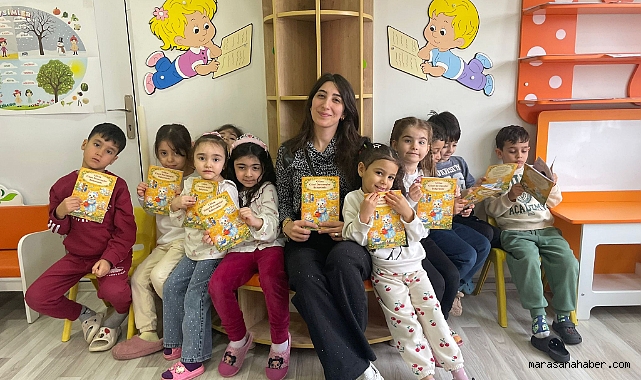 Onikişubat Belediyesi’nin minik kalplerinden Kütüphaneler Haftası’na örnek proje!
