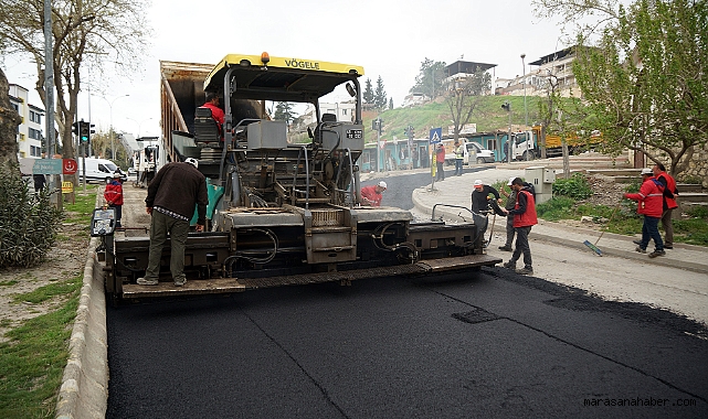 Sait Zarifoğlu Bulvarı’nda asfalt başladı!