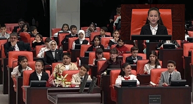 TBMM Çocuk Meclisi’nden Kahramanmaraş’taki akranlarına Taziye!