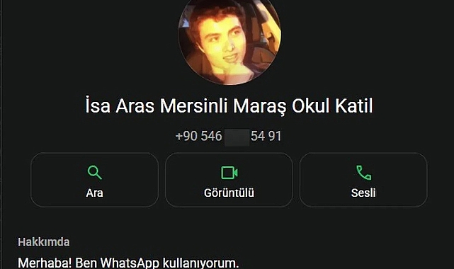 WhatsApp profilinde ABD'li katil Elliot Rodger'ın fotoğrafı çıktı!
