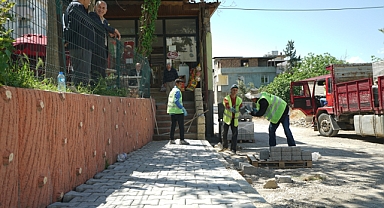 Büyükşehir’den Egemenlik Mahallesi’nde Cadde ve Sokak Yenileme Çalışması!