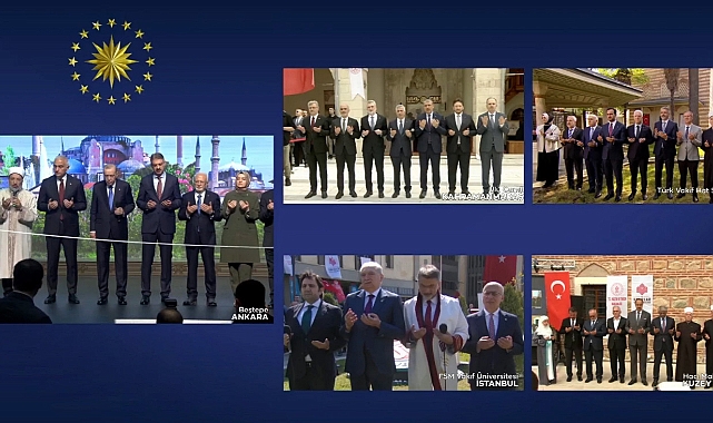 Cumhurbaşkanı Erdoğan Kahramanmaraş Ulu Camii'nin açılışını yaptı!