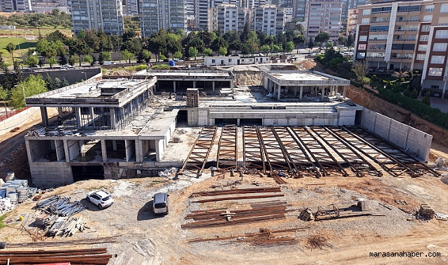 Kahramanmaraş’ın Yeni Nesil Gençlik ve Spor Kompleksi Hızla Yükseliyor!