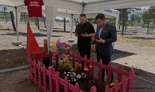 Kahramanmaraş’ta Almina’nın Mezarı Pembeye Boyandı!