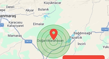 Kahramanmaraş’ta gece depremi!  
