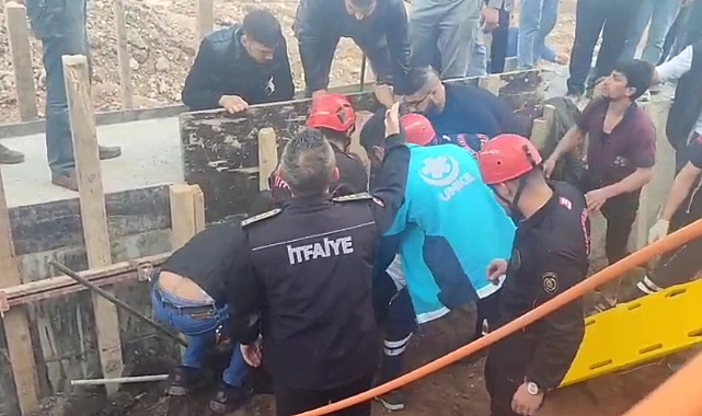 Kahramanmaraş’ta Toprak Altında kalan işçi kurtarıldı!