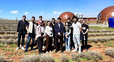 KSÜ Öğrencilerinden Lavanta Tesisi ve Üretim Alanlarına Teknik Gezi!