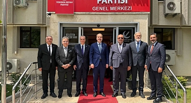 Başkan Akpınar'dan Fatih Erbakan’a ziyaret!