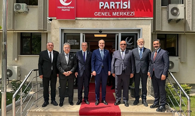 Başkan Akpınar'dan Fatih Erbakan’a ziyaret!
