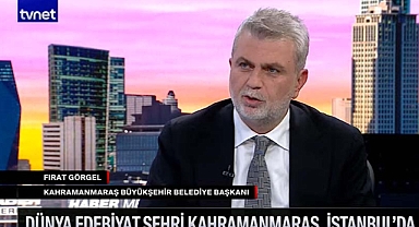 Başkan Görgel, TVNET Canlı Yayınında UNESCO Edebiyat Şehri Sürecini Anlattı