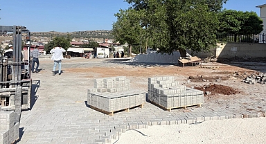 Büyükşehir’den Pazarcık Ufacıklı’ya 6 Bin Metrekarelik Kilit Parke!
