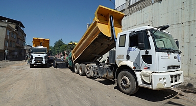 Büyükşehir, Dulkadiroğlu Gazneliler Caddesi’nde Asfalt Mesaisine Başladı