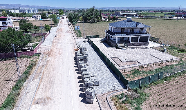 Büyükşehir, Elbistan Tepebaşı Caddesi’nde Yenileme Çalışması
