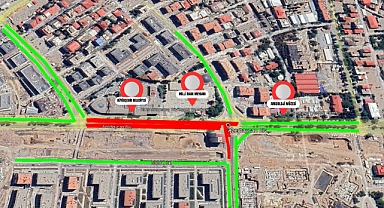 Kahramanmaraş’ta Azerbaycan Bulvarı’nda Geçici Trafik Düzenlemesi!