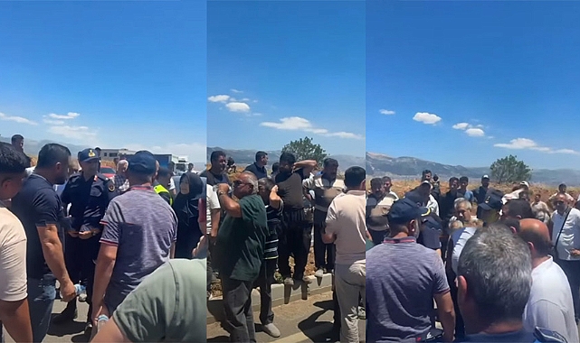 Kahramanmaraş'ta Batı Köyleri Yolunda Yıkım Protestosu: Vatandaşlar Yolu Trafiğe Kapattı