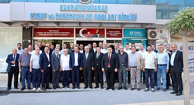 Kahramanmaraş’ta İş Dünyası Bir Araya Geldi: Ahmet Kuybu’ya Tebrik Ziyareti