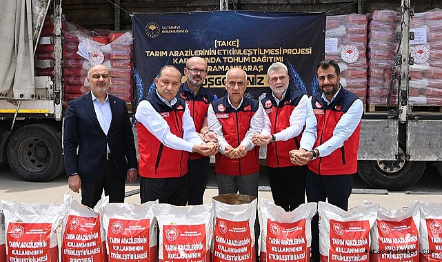 Kahramanmaraş’ta Üreticiye 47 Ton Soya Tohumu Dağıtıldı!