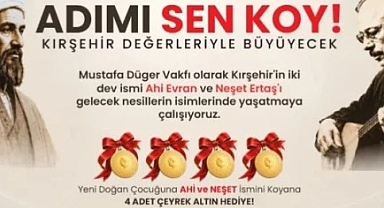 Yeni Doğan Bebeklere Bu İsimleri Veren Ailelere 4 Çeyrek Altın verilecek!