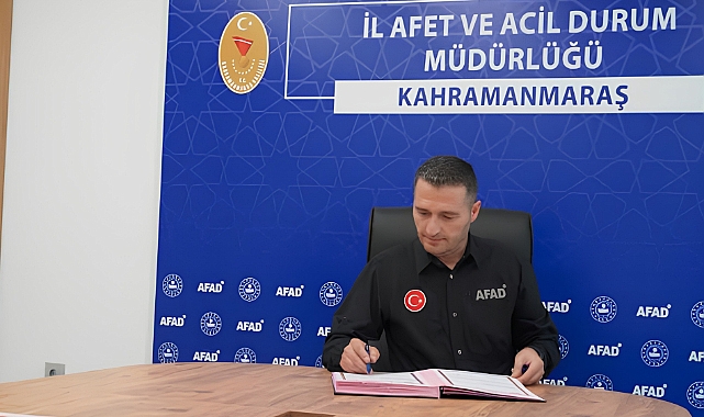 AFAD Kahramanmaraş İl Müdürlüğü’ne Erdal Kan Atandı
