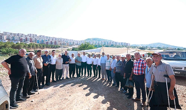 Başkan Toptaş, Dönüklü sakinleriyle aşure sofrasında buluştu!