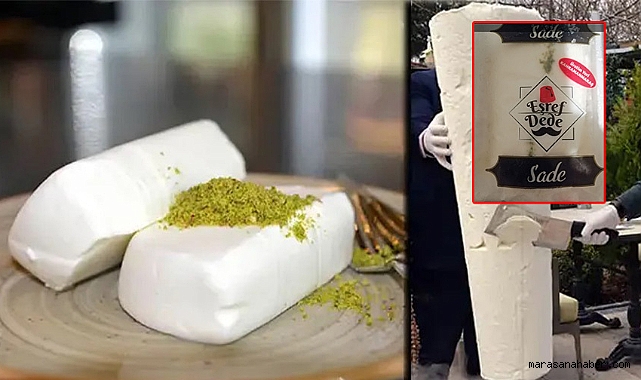 Bu gördüğünüz dondurma değil ama