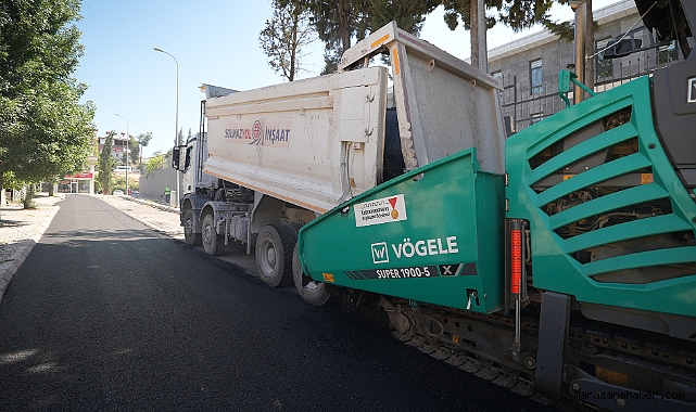 Büyükşehir, Dulkadiroğlu Bahçelievler’de Asfalt Mesaisine Başladı