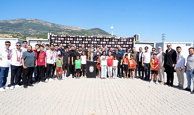 Galatasaray Şampiyonluk Kupasını Kahramanmaraş’a getirdi!