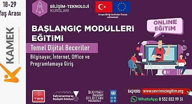 Gençler Dijital Geleceğe KAMEK ile Hazırlanacak!