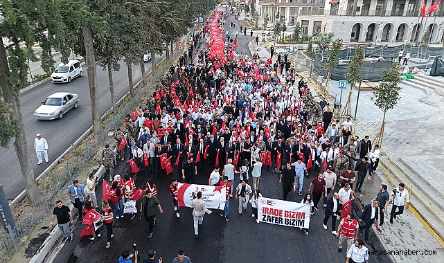Kahramanmaraş, 15 Temmuz’un 10’uncu Yılında Tek Yürek oldu!