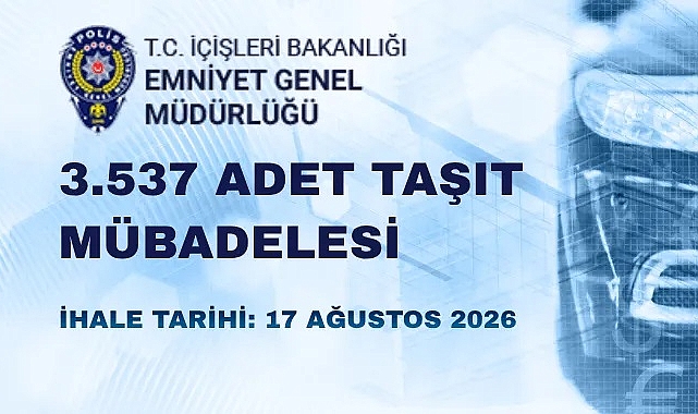 Kahramanmaraş Emniyeti için Dev İhale 17 Ağustos’ta!