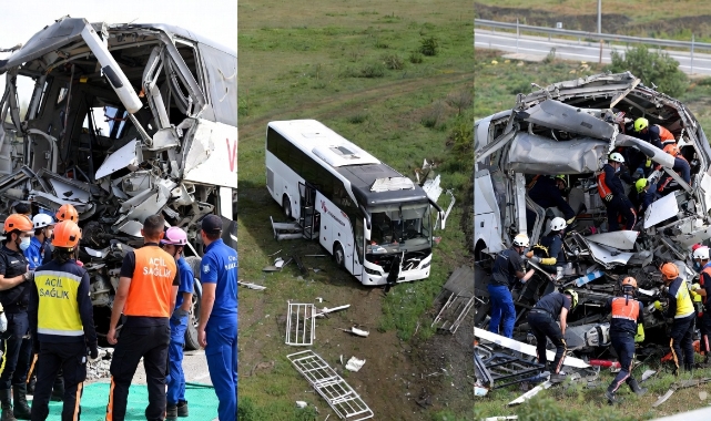 Kahramanmaraş Otobüsü Tabelaya Çarptı, 13 Yaralı!