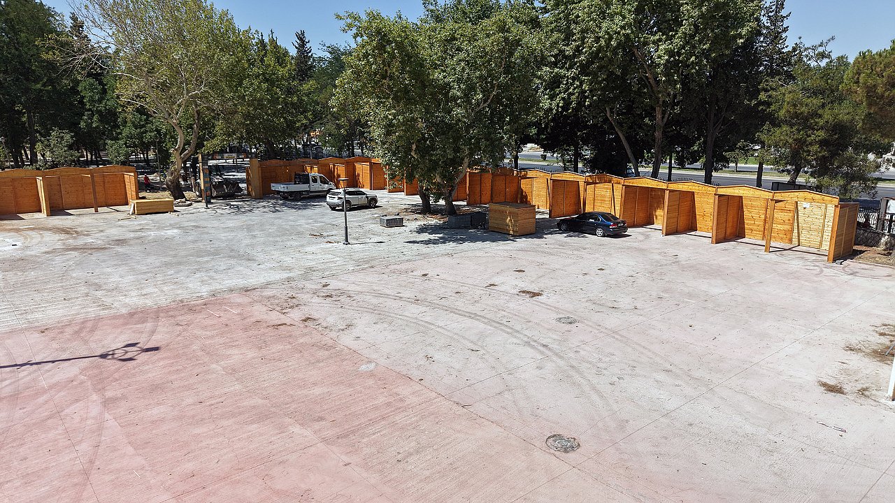 Kahramanmaraş’ta Geleneksel Ağustos Fuarı Hazırlıkları Hızla Sürüyor