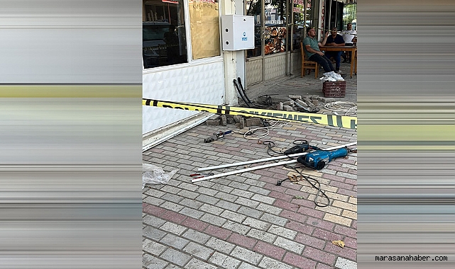 Kahramanmaraş’ta İşçileri Elektrik Çarptı: 1 Yaralı
