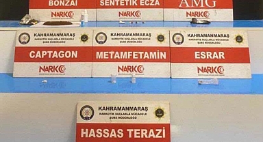 Kahramanmaraş'ta uyuşturucu tacirlerine darbe: 5 tutuklama!