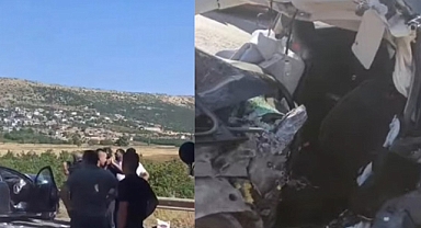 Kahramanmaraş'ta Yabancı Plakalı Otomobil Otobüse Çarptı, 2 Yaralının Durumu Ağır