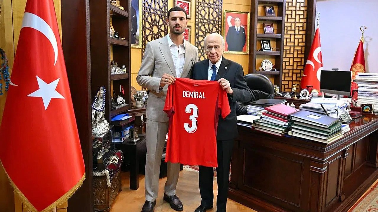 Merih Demiral’dan Devlet Bahçeli’ye Ziyaret!