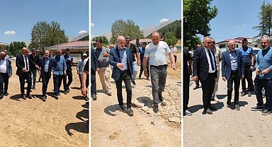 Öztunç, Ekinözü'nde Devam Eden Projeleri İnceledi: 