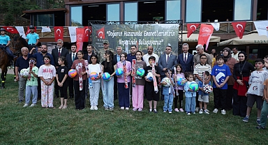 Şehit ve Gazi Çocukları Karne Sevincini Başkonuş’ta Yaşadı!
