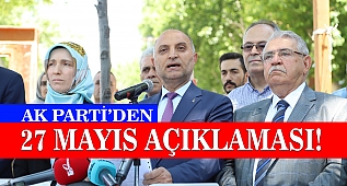 AK Parti'den 27 Mayıs Açıklaması!
