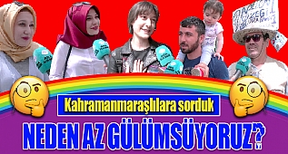 NEDEN AZ GÜLÜMSÜYORUZ?
