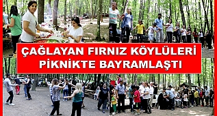 Çağlayan Fırnız Köylüleri Piknikte Bayramlaştı