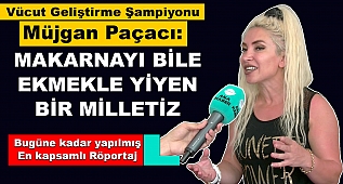 Makarnayı bile ekmekle yiyen bir milletiz