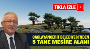 Çağlayancerit Belediyesi'nden 5 Tane Mesire Alanı